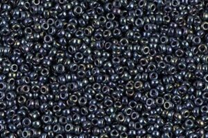 Gunmetal Iris Miyuki 15/0 Seed Beads