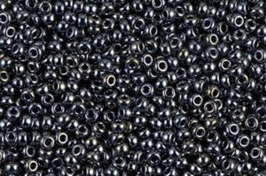 Light Gunmetal Miyuki 15/0 Seed Beads