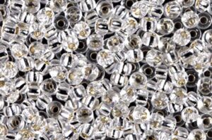 Silver Lined Crystal Miyuki 8/0 Seed Beads