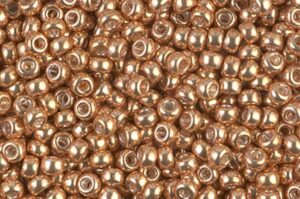 Galvanized Yellow Gold Miyuki 8/0 Seed Beads