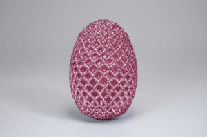 Sugar Plum Sparkle Crystal Netted Faberge Egg Kit