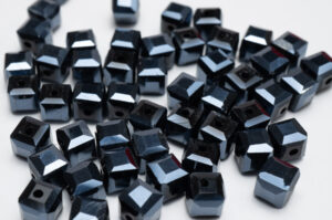 Midnight Blue Crystal Cube