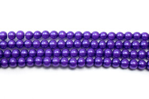 Electric Violet Glass Pearl