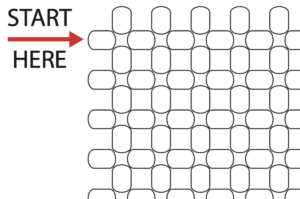 DIY Right Angle Weave Bracelet Pattern Maker