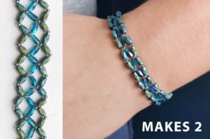 Mermaids Lagoon Avenis Bracelets Kit - Makes 2