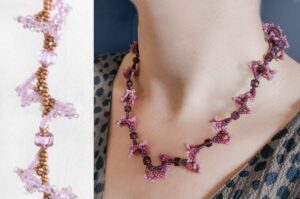 Violet Vine Oglala Beaded Necklace Kit