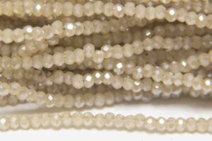 White Lustre Stone Size 11/0 Micro Crystals