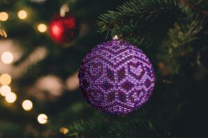 Sugar Plum Winter Wonderland Christmas Bauble Kit