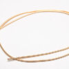 Medium Light Rose Gold French Wire