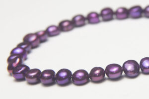 6-7mm Violet Nugget Freshwater Pearls