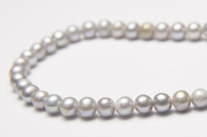 5-6mm Silver Potato Freshwater Pearls