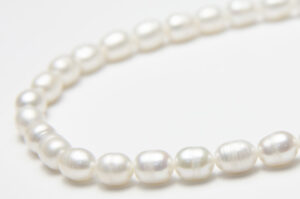 6x7mm White Baroque Freshwater Pearls