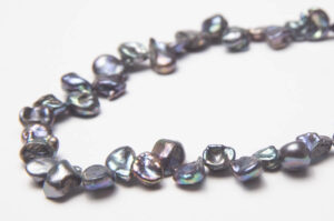 9x12mm Peacock Keshi Freshwater Pearls