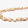 7x10mm Peach Keshi Freshwater Pearls