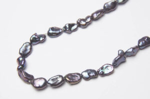 7x12mm Peacock Keshi Freshwater Pearls