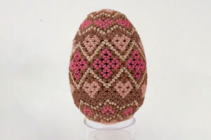 Luscious Chocolate Beaded Easter Egg Kit