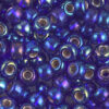 Silver Lined Cobalt AB Miyuki 6/0 Seed Beads