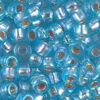Silver Lined Aqua AB Miyuki 6/0 Seed Beads