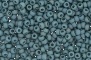 Matte Opaque Glaze Rainbow Peacock Miyuki 6/0 Seed Beads