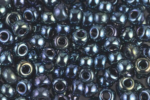 Gunmetal Iris Miyuki 6/0 Seed Beads
