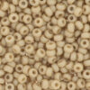 Matte Opaque Glaze Rainbow Ivory Miyuki 6/0 Seed Beads
