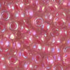 Hot Pink Lined Crystal AB Miyuki 6/0 Seed Beads