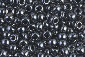 Gunmetal Miyuki 6/0 Seed Beads