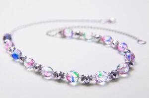 Water Lily Sofia Czech Glass Necklace Kit