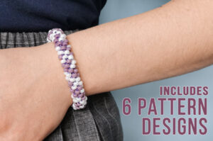 Plum Blossom Zen Kumihimo Bracelet Kit