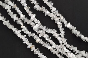 Crystal Quartz Gemstone Chip Beads