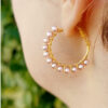 Radiance Freshwater Pearl Hoop Earring Kit