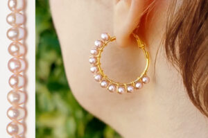 Radiance Freshwater Pearl Hoop Earring Kit