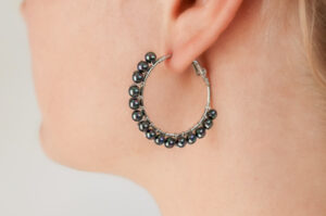 Radiance Mother of Pearl Hoop Earring Kit