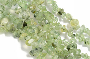 Prehnite Gemstone Chip Beads