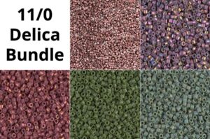 Heavenly Heather 11/0 Delica Bead Palette
