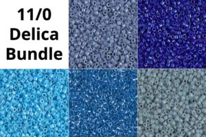 Monday Morning Blues 11/0 Delica Bead Palette
