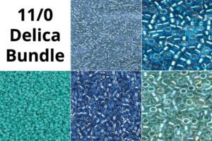 Am I Blue Over You 11/0 Delica Bead Palette