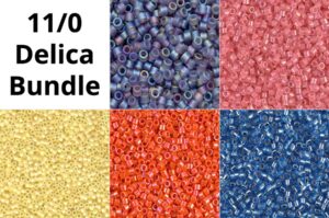 Tropical Sunset 11/0 Delica Bead Palette
