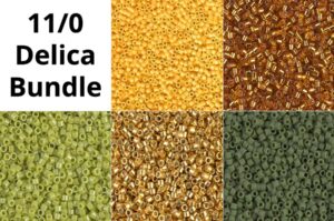 Fall suede 11/0 Delica Bead Palette