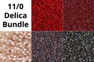 Bordeaux 11/0 Delica Bead Palette