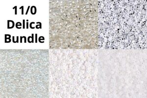 Snow White 11/0 Delica Bead Palette