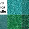 Serenity Green 11/0 Delica Bead Palette
