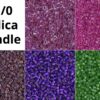 Fuschia garden 11/0 Delica Bead Palette