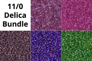Fuschia garden 11/0 Delica Bead Palette