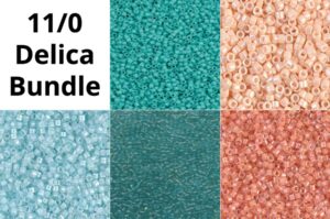 Calming 11/0 Delica Bead Palette
