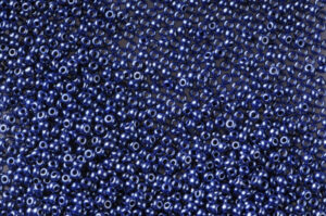 Opaque Lustre Navy Blue Preciosa Seed Beads