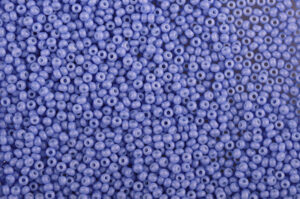 Opaque Perwinkle Chalk  Preciosa Seed Beads