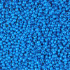 Lustred Opaque Rich Azure Blue Preciosa Seed Beads