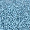 Matte Metallic Lagoon Blue Preciosa Seed Beads