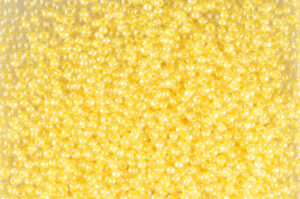 Colour Lined Canary Yellow Preciosa Seed Beads